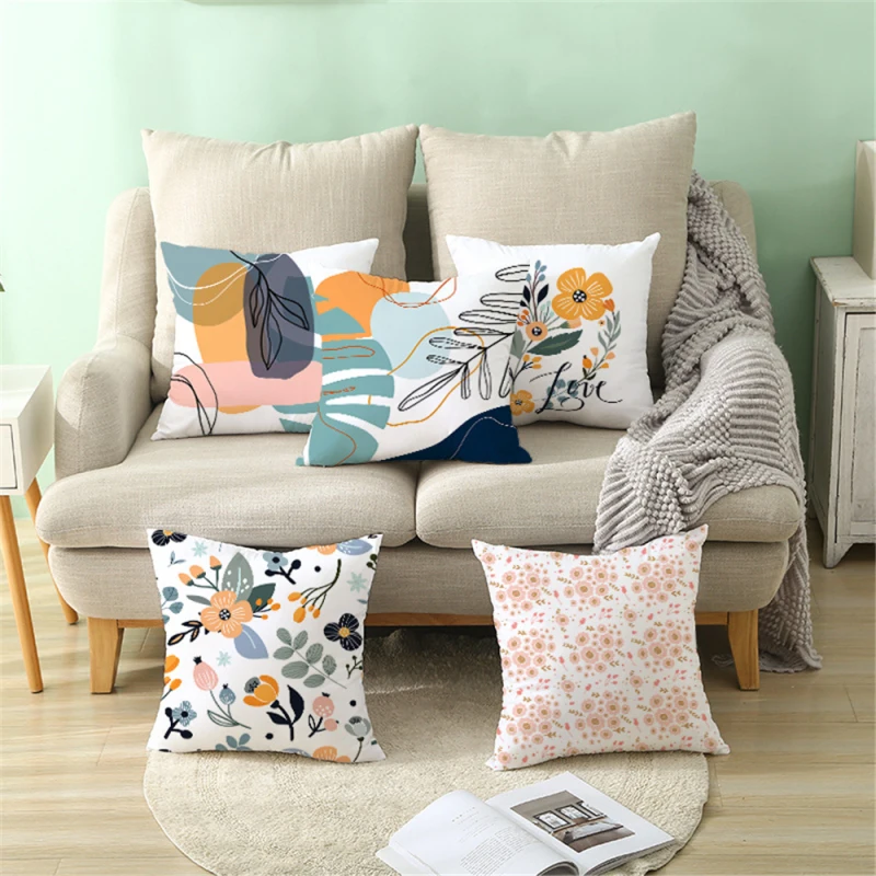 Nordic Style Abstract Geometric Flower Pillowcase Sofa Polyester Peachskin Cushion Cover Bedroom Car Decoration Pillow Case Home
Nordic Style Abstract Geometric Flower Pillowcase Sofa Polyester Peachskin Cushion Cover Bedroom Car Decoration Pillow Case Home