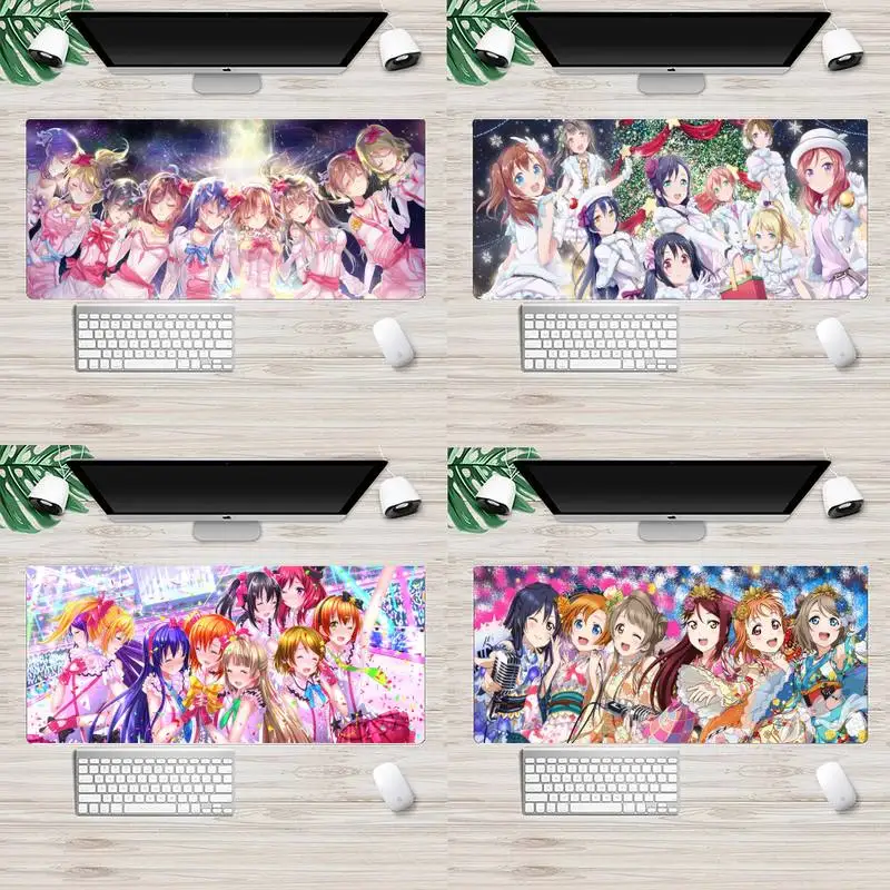 Love Live Silicone large/small Pad to Mouse Game Animation XL Large Gamer Keyboard PC Desk Mat Takuo Tablet Mousepads
Love Live Silicone large/small Pad to Mouse Game Animation XL Large Gamer Keyboard PC Desk Mat Takuo Tablet Mousepads