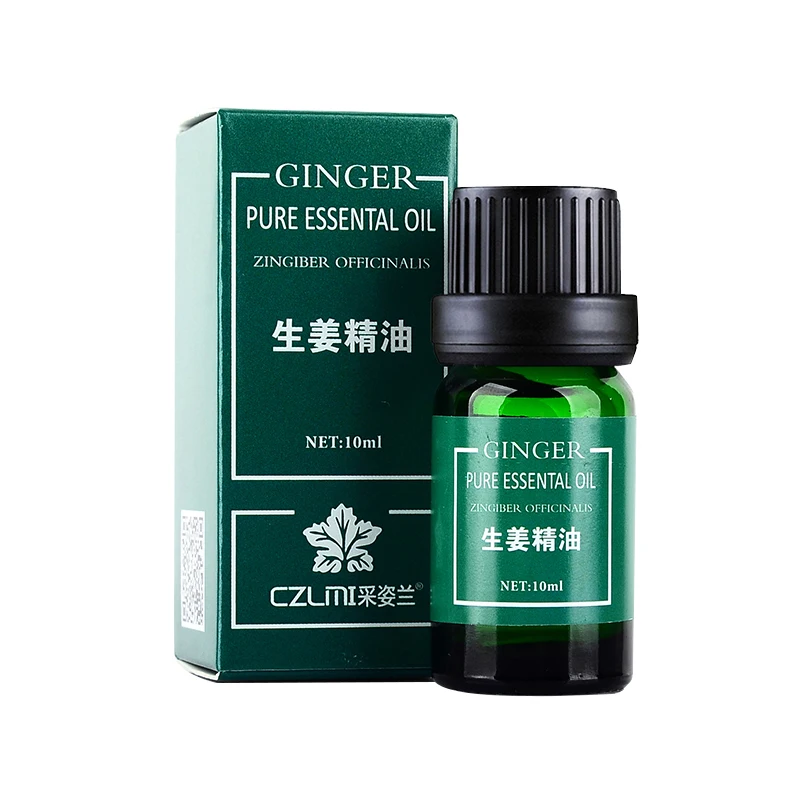

10ml Ginger Essential Oil Soaking Feet Massage Oil Maintenance Hydration Relaxing Scraping Oil Improving Insomnia Feet SPA Tool