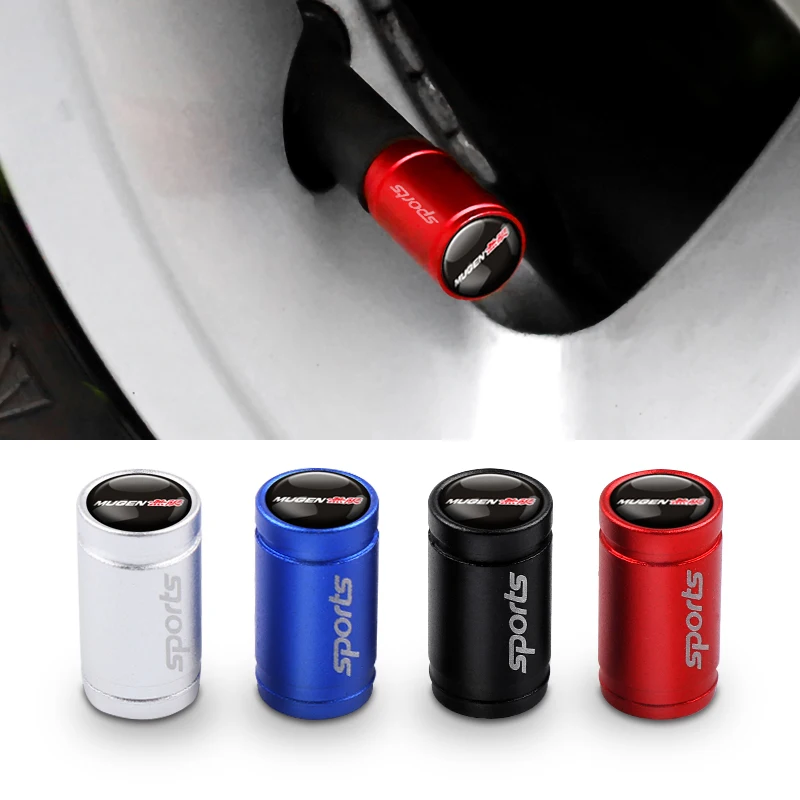 4pcs Car Styling Mugen Badge Whee Tire Valve Stem Caps Covers For Honda Civic Accord Fit CRV Jazz City Jade Odyssey Accessories
4pcs Car Styling Mugen Badge Whee Tire Valve Stem Caps Covers For Honda Civic Accord Fit CRV Jazz City Jade Odyssey Accessories