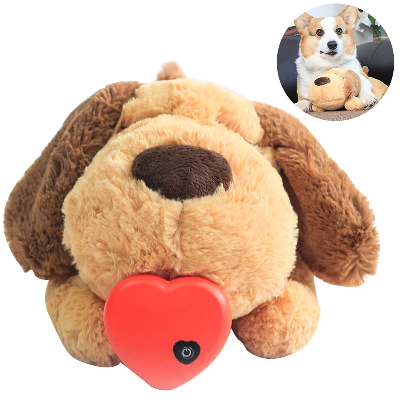 Plush Heartbeat Puppy Behavioral Training Toy Plush Pet Snuggle Anxiety Relief Sleep Aid Doll Durable Dog Chew Toys For Chewers
Plush Heartbeat Puppy Behavioral Training Toy Plush Pet Snuggle Anxiety Relief Sleep Aid Doll Durable Dog Chew Toys For Chewers