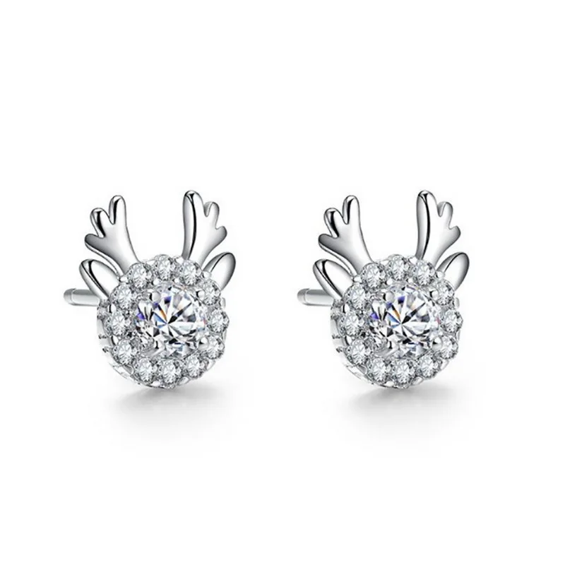 2021 New Creative Christmas Ornaments Stylish Christmas Crystal Deer Stud Earrings for Women Fashion Fine Jewelry Christmas Gift
2021 New Creative Christmas Ornaments Stylish Christmas Crystal Deer Stud Earrings for Women Fashion Fine Jewelry Christmas Gift