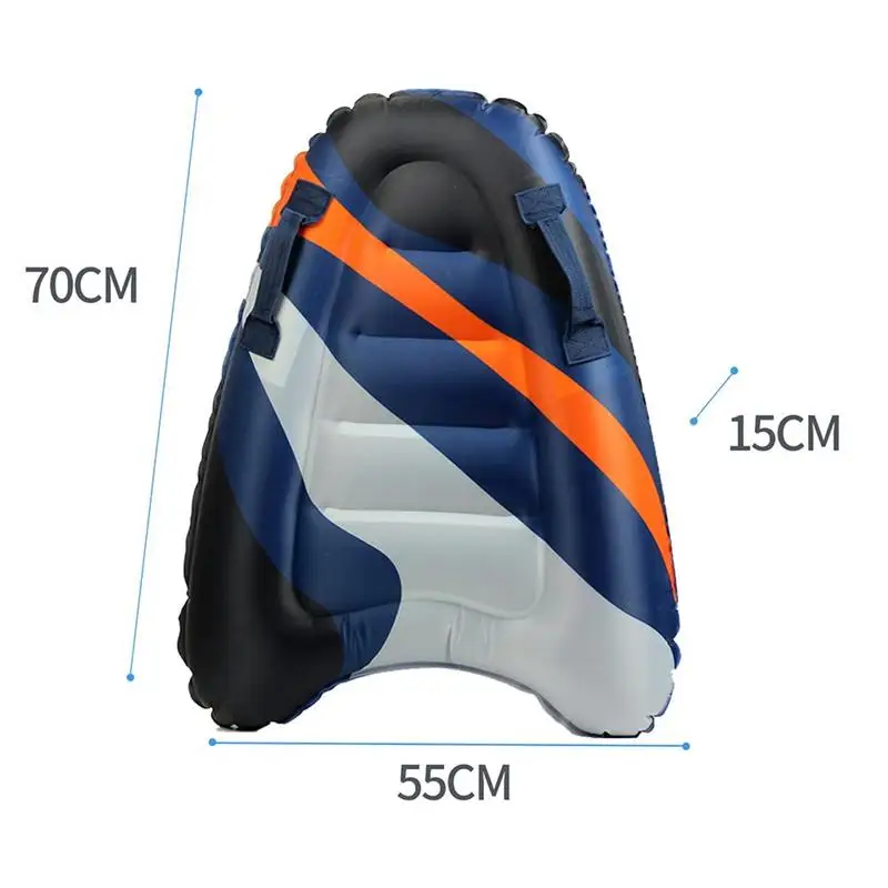 Outdoor Inflatable Surfboard Solid Color Buoy Kickboard Kids Safe Sea Surfing Board With Handle Floating Mat Beach Swimming Pool
Outdoor Inflatable Surfboard Solid Color Buoy Kickboard Kids Safe Sea Surfing Board With Handle Floating Mat Beach Swimming Pool