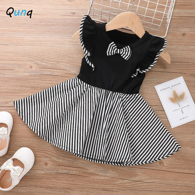 Qunq Girls Dress 1 2 3 4 5 6 Year Baby Toddler Children's Summer Dresses 2021 New Summer Striped Bow A-line Kids Clothes
Qunq Girls Dress 1 2 3 4 5 6 Year Baby Toddler Children's Summer Dresses 2021 New Summer Striped Bow A-line Kids Clothes