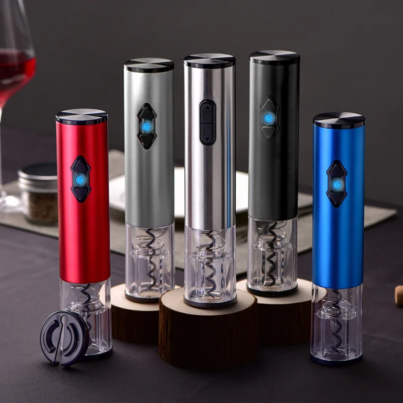 Classic stainless steel automatic electric wine opener wine tool bottle opener door opener keychain wine accessories
Classic stainless steel automatic electric wine opener wine tool bottle opener door opener keychain wine accessories
