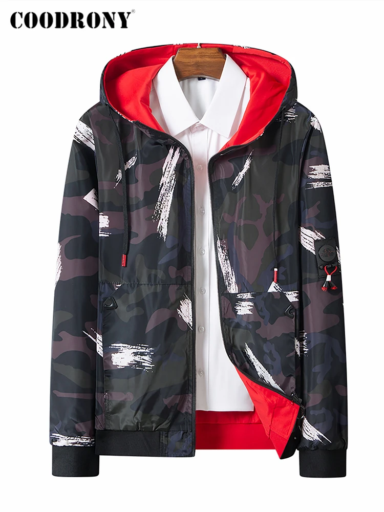 COODRONY бренд весна осень Мужская куртка с капюшоном Новое поступление классическая одежда с обеих сторон ветровка верхняя одежда Z8088
COODRONY бренд весна осень Мужская куртка с капюшоном Новое поступление классическая одежда с обеих сторон ветровка верхняя одежда Z8088