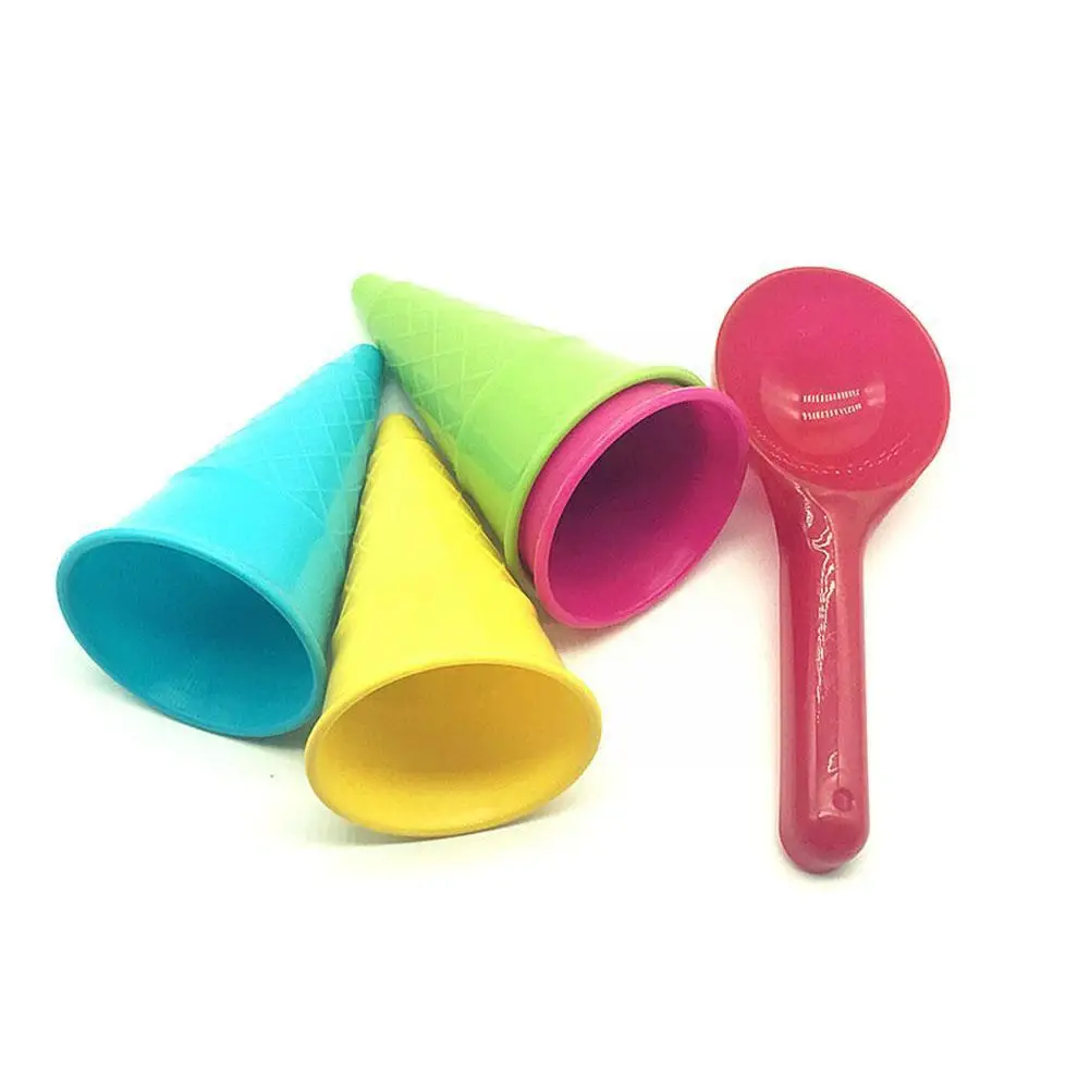 5pcs Kids Beach Toys Ice Cream Cone Scoop Sets Sand Children And Ice Toy Scoop Toys Sand Cones Color Outdoor Random Cream P7h6
5pcs Kids Beach Toys Ice Cream Cone Scoop Sets Sand Children And Ice Toy Scoop Toys Sand Cones Color Outdoor Random Cream P7h6