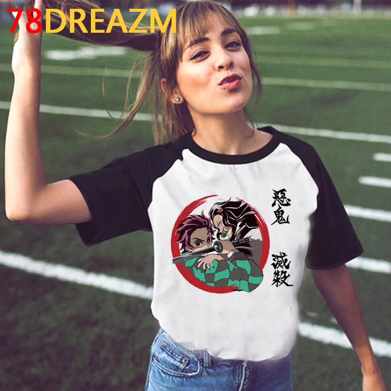 Demon Slayer Kimetsu No Yaiba t shirt femme aesthetic white t shirt 2021 t-shirt summer top tumblr
Demon Slayer Kimetsu No Yaiba t shirt femme aesthetic white t shirt 2021 t-shirt summer top tumblr