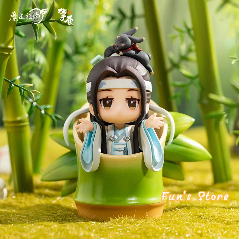 

Chinese Anime MDZS Donghua Nendoroid Cute Collection Doll Mo Dao Zu Shi Wei Wuxian Lan Wangji Stand Action Figures Decor Toys
