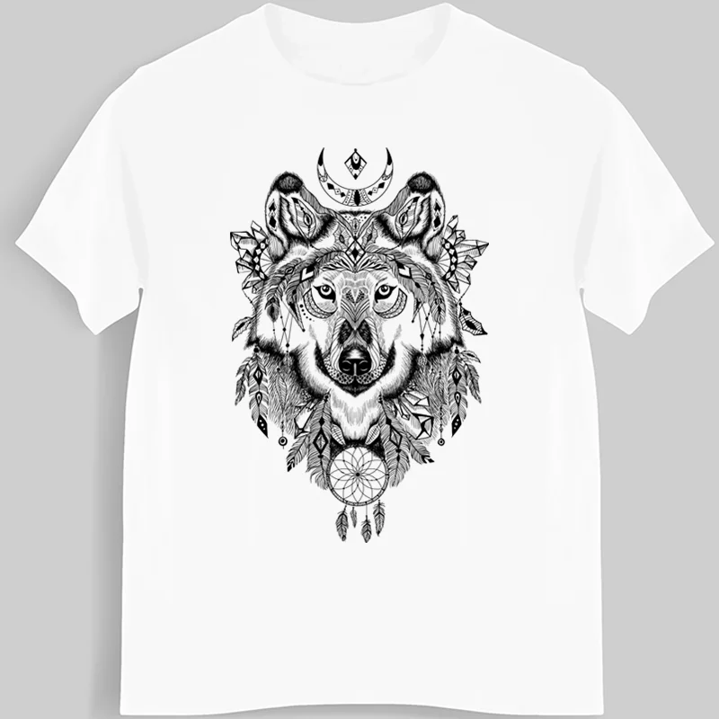 Funny Wolf Totem T-shirt Summer Men's Cato Short Mouw T-shirt Random Men's Shirt Cool Tees Tops Harajuku streetwear
Funny Wolf Totem T-shirt Summer Men's Cato Short Mouw T-shirt Random Men's Shirt Cool Tees Tops Harajuku streetwear