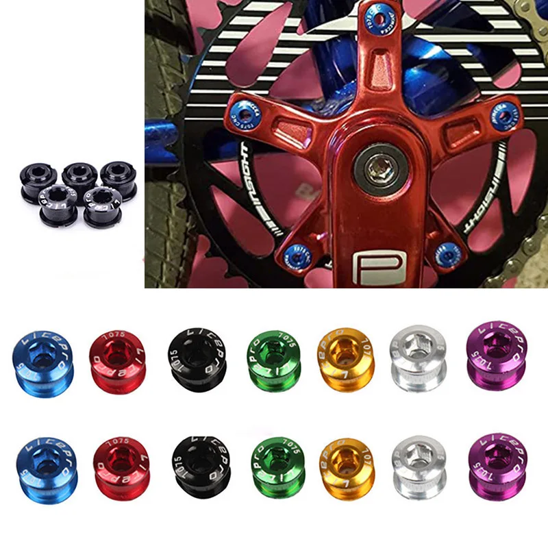 5Pcs Bike Chainring Bolts Single/double/triple Speed Disc Chainwheel Screws Fits for Bicycle Crank and Chain Ring Bicycle Parts
5Pcs Bike Chainring Bolts Single/double/triple Speed Disc Chainwheel Screws Fits for Bicycle Crank and Chain Ring Bicycle Parts