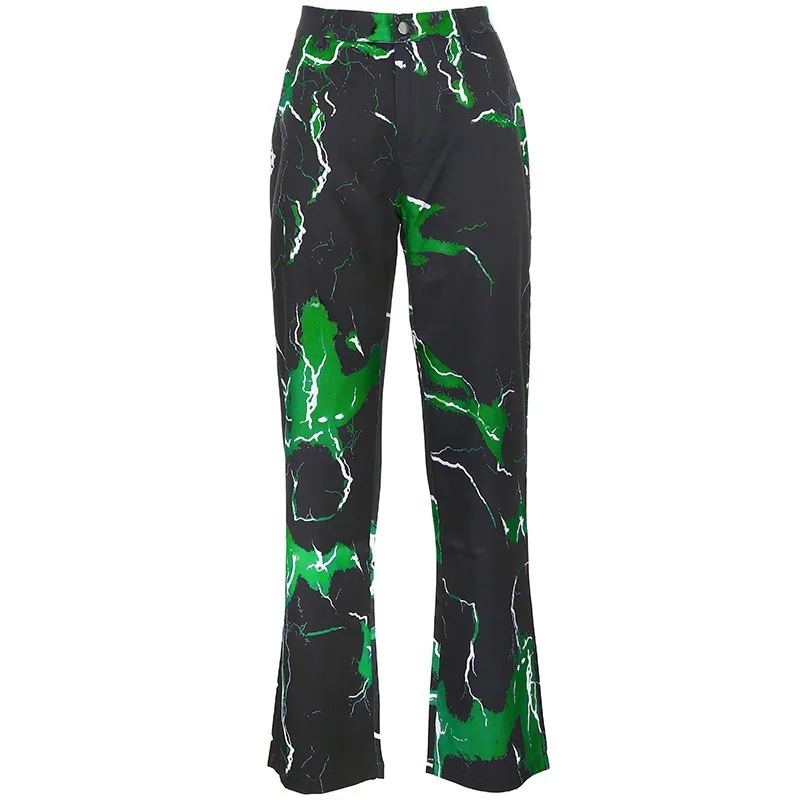 2021 new Straight high waist jeans women trousers womens clothing plus size black jeans fashion streetwear The lightning pattern
2021 new Straight high waist jeans women trousers womens clothing plus size black jeans fashion streetwear The lightning pattern