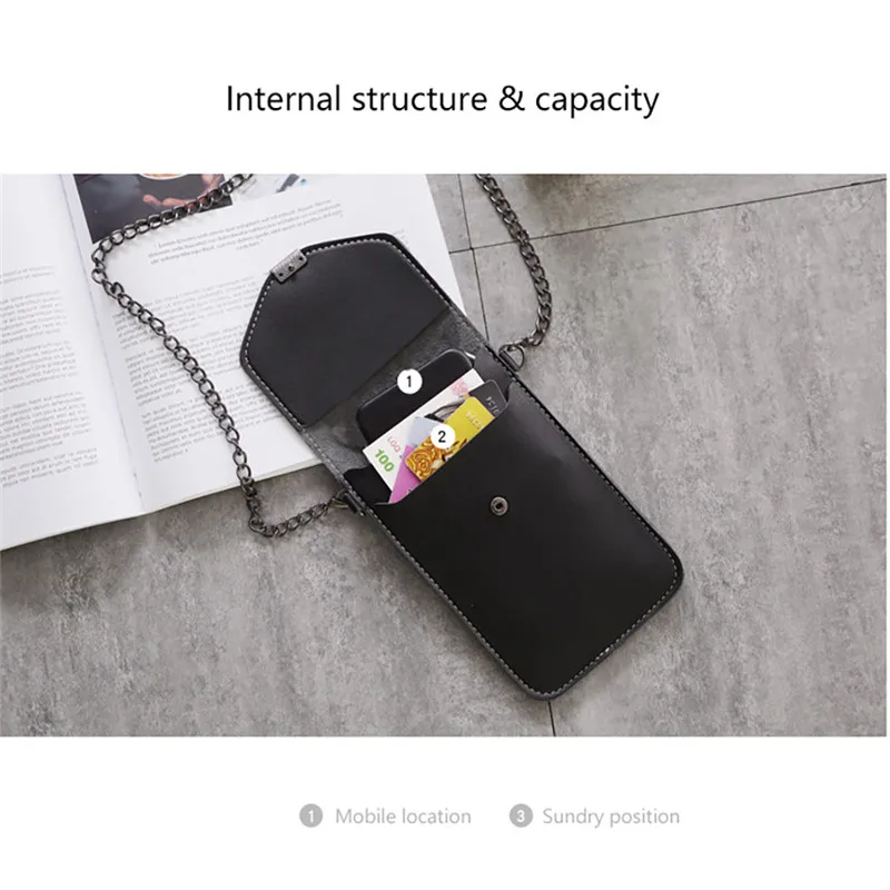 Women's Touch Screen Cell phone purse transparent simple bag new hasp cross wallets Smartphone Leather Shoulder light handbags
Women's Touch Screen Cell phone purse transparent simple bag new hasp cross wallets Smartphone Leather Shoulder light handbags