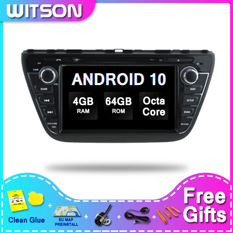 WITSON Android 10.0 Car Audio System For SUZUKI 2014 Cross Car Gps Navigation DVD Player 4GRAM 64GBROM
WITSON Android 10.0 Car Audio System For SUZUKI 2014 Cross Car Gps Navigation DVD Player 4GRAM 64GBROM