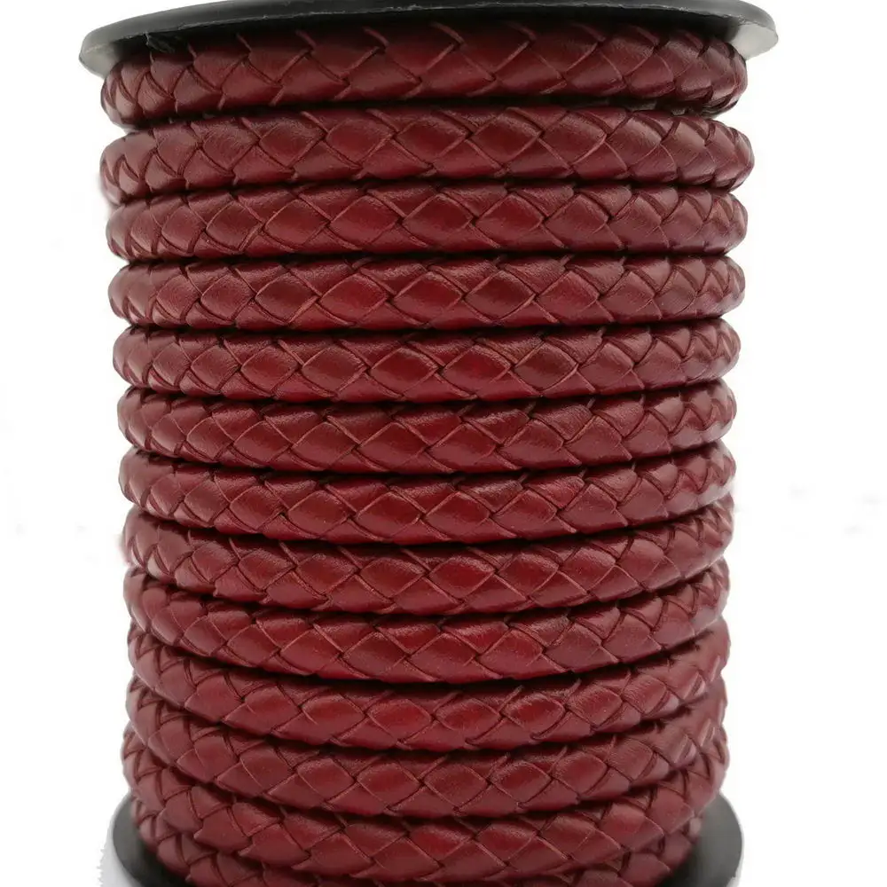 Aaazee Braided Leather Bolo Cord Hawthorn Darker Red for Bracelet Making 5mm Round Strap
Aaazee Braided Leather Bolo Cord Hawthorn Darker Red for Bracelet Making 5mm Round Strap