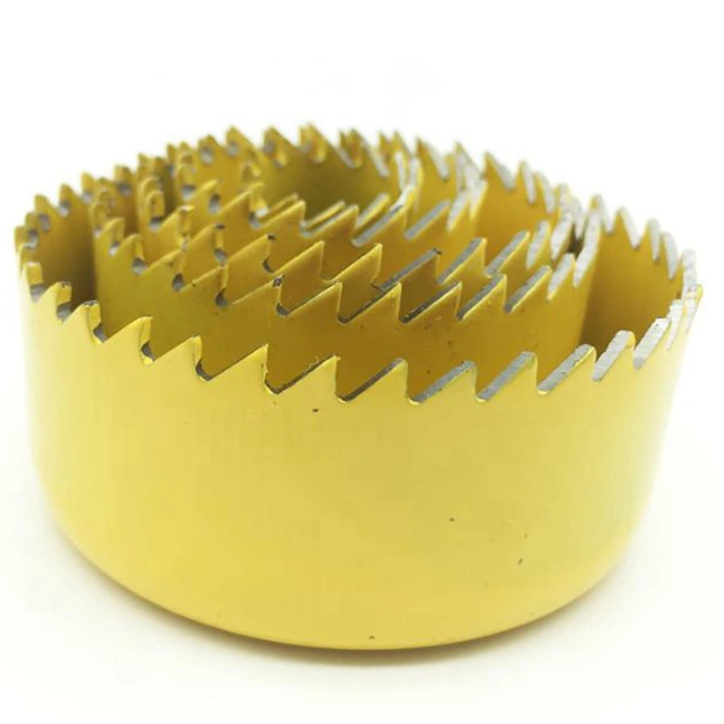 11Pcs Yellow+Black Diy Woodworking Hole Saw Drill Bit Kit (19Mm-64Mm) Cutting Wood Pvc Plate Plastic Bits Power Too | Инструменты