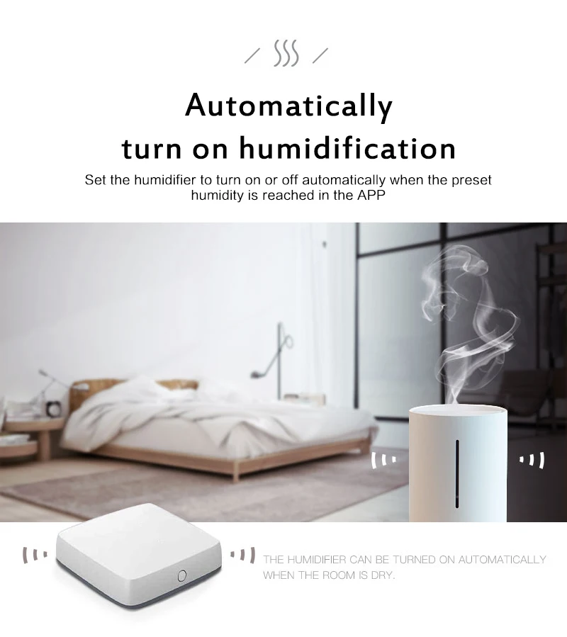 Tuya ZigBee Smart Home Temperature And Humidity Sensor Indoor Hygrometer Thermometer Support Alexa Google Assistant Smart Life
Tuya ZigBee Smart Home Temperature And Humidity Sensor Indoor Hygrometer Thermometer Support Alexa Google Assistant Smart Life