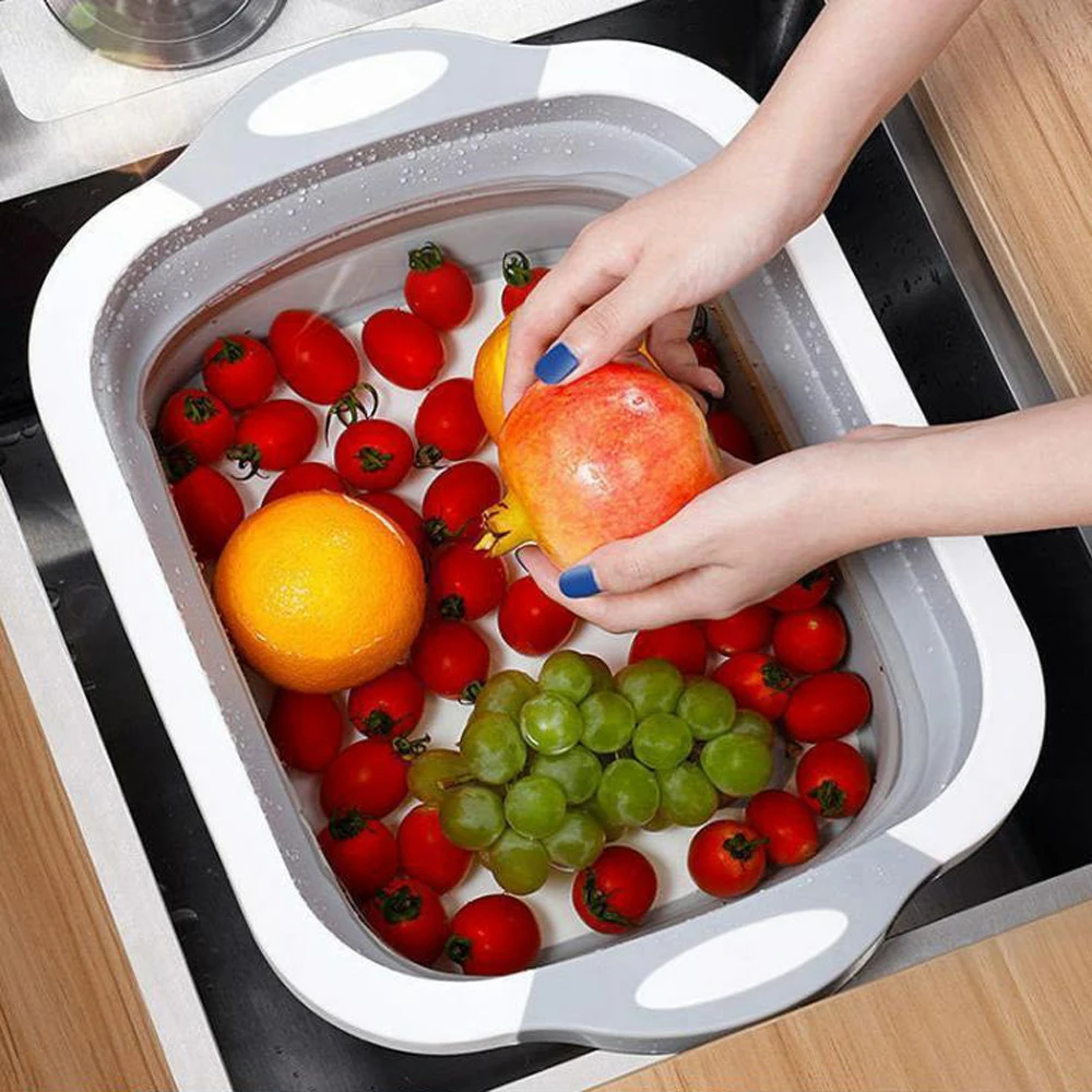 Cutting Board Multifunction Collapsible Cutting Board Dish Tub 3 In 1 Folding Sink Drain Basket Travel Outdoor Camp Portable Bas
Cutting Board Multifunction Collapsible Cutting Board Dish Tub 3 In 1 Folding Sink Drain Basket Travel Outdoor Camp Portable Bas