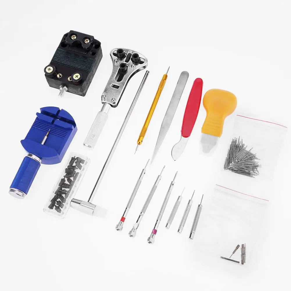 Watchmaker Watch Repair Tool Kit Watch Link Pin Remover Case Opener Spring Bar Horlogemaker Gereedschap Repair Tools Set
Watchmaker Watch Repair Tool Kit Watch Link Pin Remover Case Opener Spring Bar Horlogemaker Gereedschap Repair Tools Set
