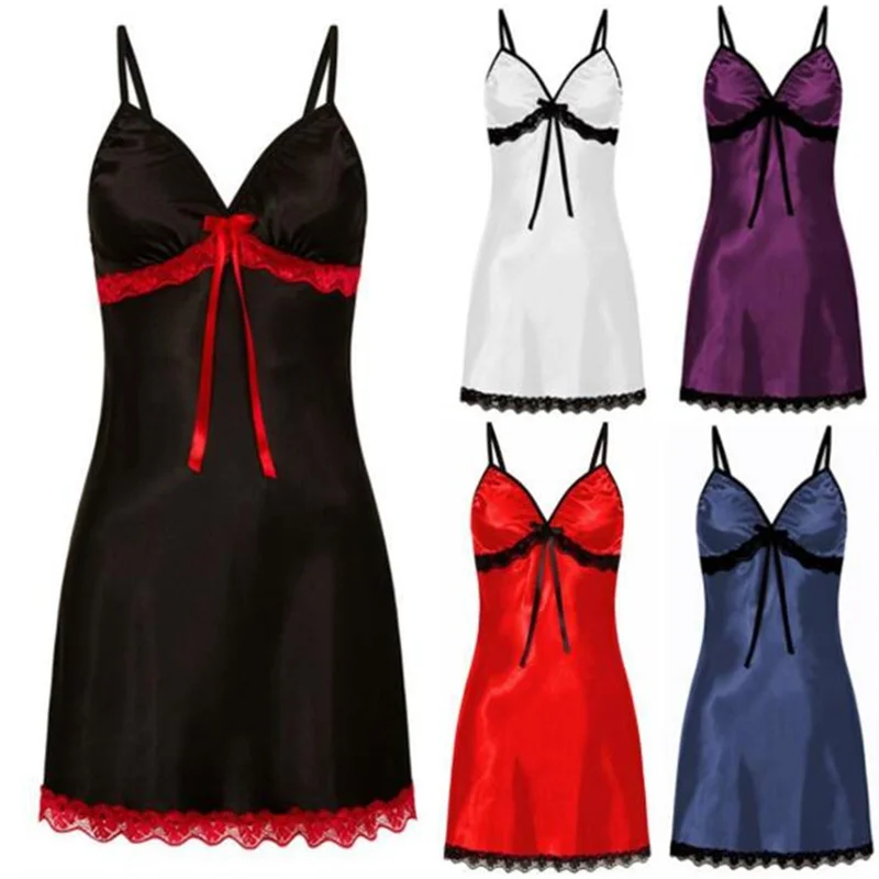 Sexy Nightgown for Women Sexy Nightie Sleepwear Lace Floral Female Lingerie Suspenders Nightdress Robe Babydoll Summer
Sexy Nightgown for Women Sexy Nightie Sleepwear Lace Floral Female Lingerie Suspenders Nightdress Robe Babydoll Summer
