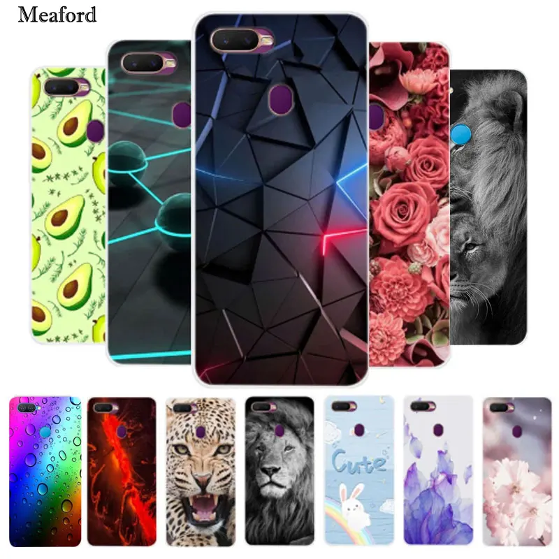 мультфильм защитный чехол для OPPO A12 A52 A72 A92 A91 A31 A9 2020 силиконовый мягкий ТПУ