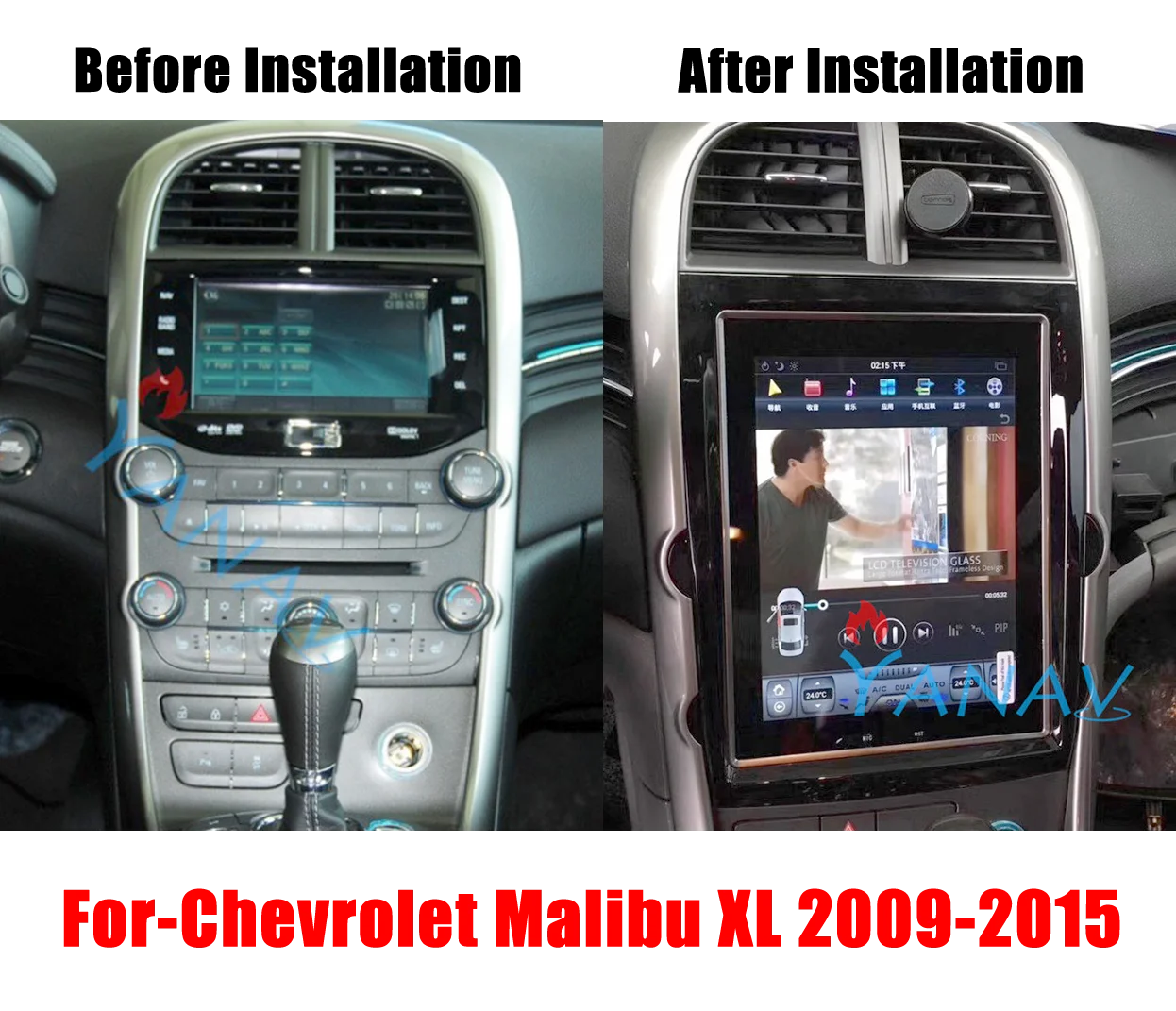 10,4 дюймовый HD вертикальный экран GPS навигация автомобильное радио для-Chevrolet Malibu XL 2009-2015 мультимедийный Аудио Видео плеер головное устройств...
10,4 дюймовый HD вертикальный экран GPS навигация автомобильное радио для-Chevrolet Malibu XL 2009-2015 мультимедийный Аудио Видео плеер головное устройств...