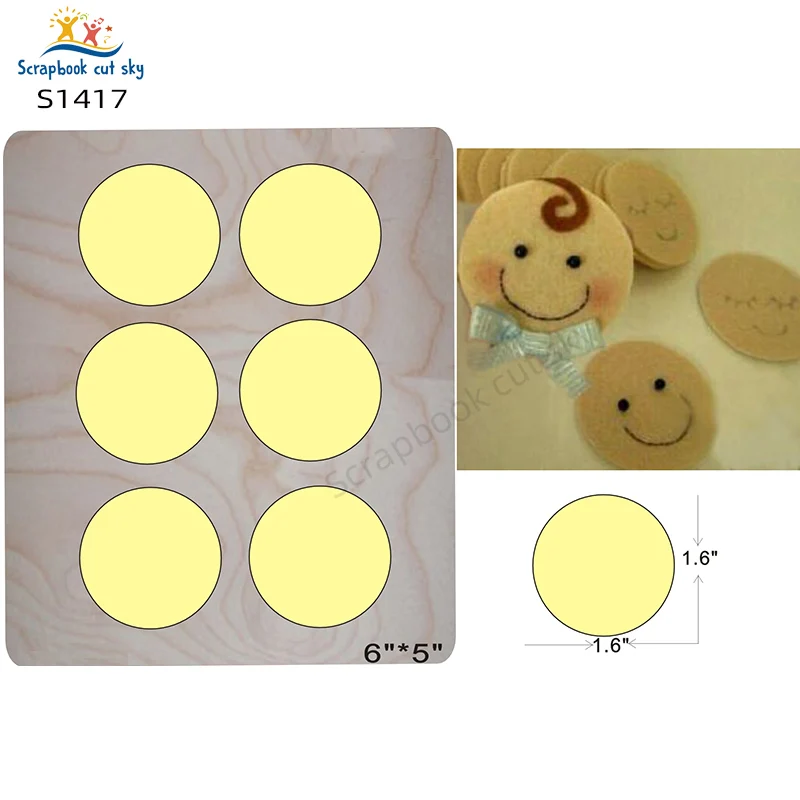 Round Muyu Wooden Mold Scrapbook Cutting Dies Suitable For General-Purpose Medium-Sized MachinesIn The Market
Round Muyu Wooden Mold Scrapbook Cutting Dies Suitable For General-Purpose Medium-Sized MachinesIn The Market