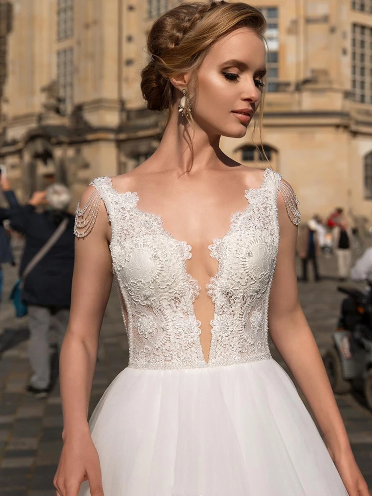 BAZIIINGAAA Simple Wedding Dress Lace Little Beading Strapless Dress Luxury Wedding Gowns Bridal Can Be Washed Bride Dresses
BAZIIINGAAA Simple Wedding Dress Lace Little Beading Strapless Dress Luxury Wedding Gowns Bridal Can Be Washed Bride Dresses