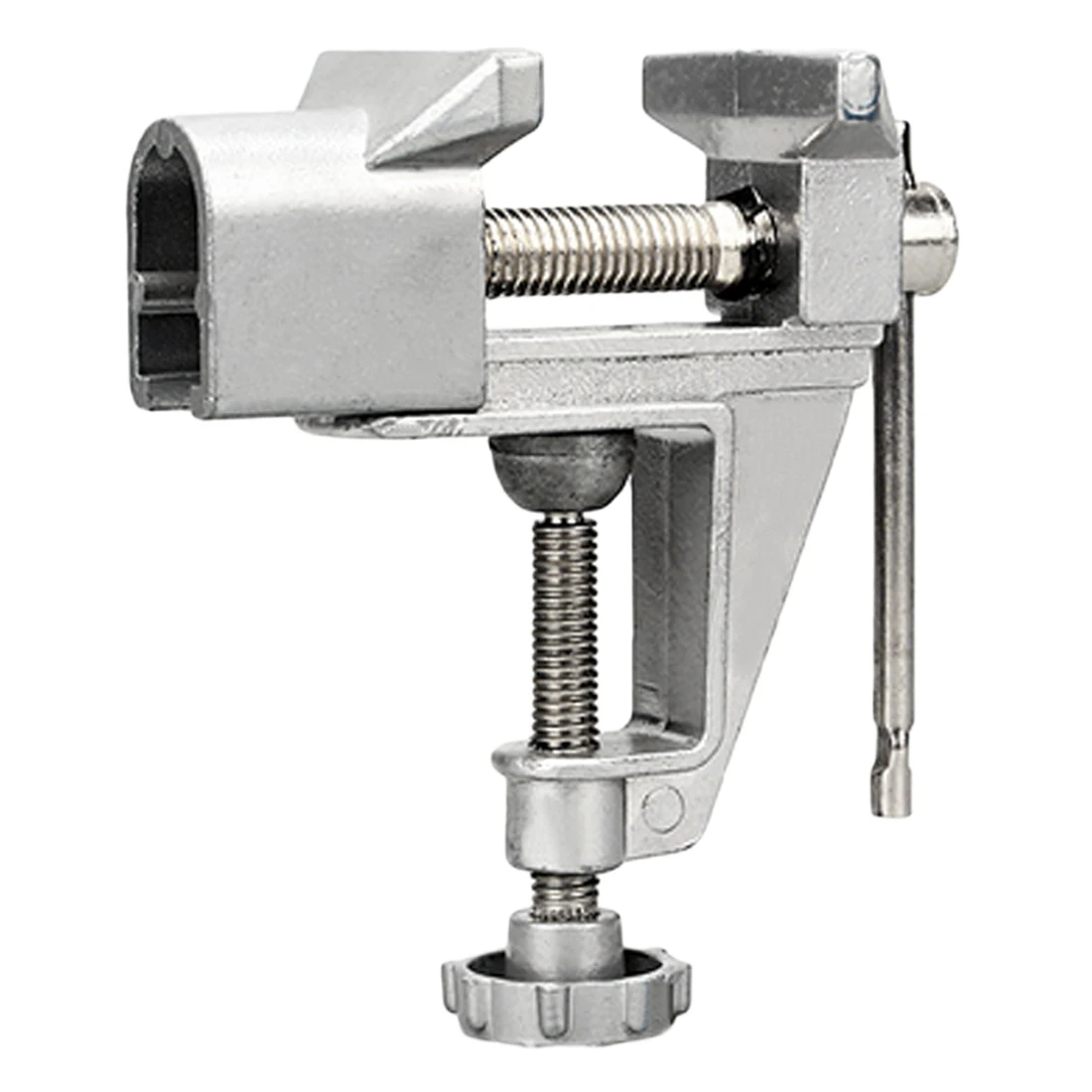 Mini 30mm Table Screw Vise Universal Bench Vise Aluminium Alloy Bench Clamp Screw Vise for DIY Craft Mold Fixed Repair Tool
Mini 30mm Table Screw Vise Universal Bench Vise Aluminium Alloy Bench Clamp Screw Vise for DIY Craft Mold Fixed Repair Tool