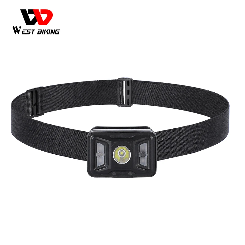 WEST BIKING Night Running Headlight Waterproof LED Sensor Head Lamp USB Rechargeable Camping Fishing Bike Cycling Work Light
WEST BIKING Night Running Headlight Waterproof LED Sensor Head Lamp USB Rechargeable Camping Fishing Bike Cycling Work Light