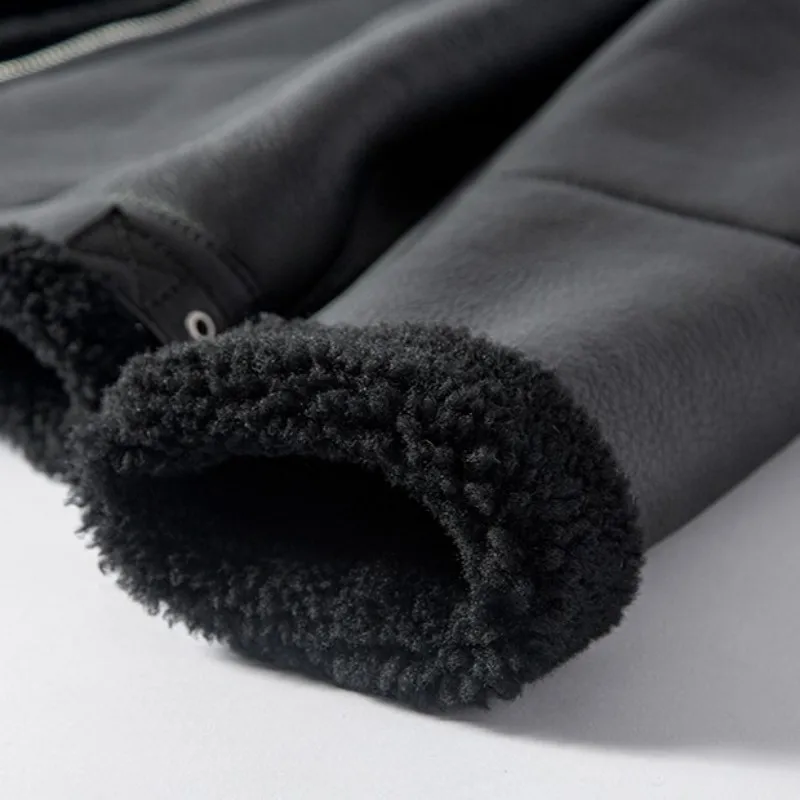 Luxury Women Winter Shearling Real Fur Short Coat Brand Genuine Leather Slim Zipper Biker Jacket Elegant Office Lady Outerwear
Luxury Women Winter Shearling Real Fur Short Coat Brand Genuine Leather Slim Zipper Biker Jacket Elegant Office Lady Outerwear