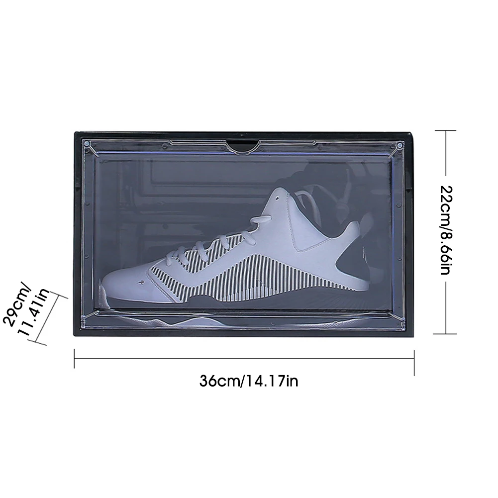 1PCS Thickened Transparent Shoe Box Plastic with Magnetic Door Drawer Box Storage Clamshell Stackable Flip Shoe Box Storage Sho
1PCS Thickened Transparent Shoe Box Plastic with Magnetic Door Drawer Box Storage Clamshell Stackable Flip Shoe Box Storage Sho