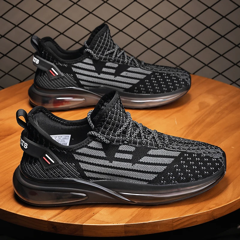 New Cool Male Athletic Shoes Black Men Trainers Luxury Brand Mens Shoe Style Mesh Breathable Athletic Sneakers For Men
New Cool Male Athletic Shoes Black Men Trainers Luxury Brand Mens Shoe Style Mesh Breathable Athletic Sneakers For Men