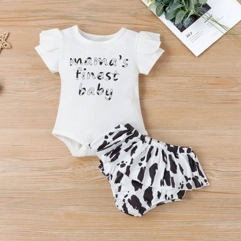 Newborn Baby Girl Clothes Outfits Short Sleeve Print Letter+ Shorts Print Flower Outfits Girl Baby Casual Set Summerr Clothes
Newborn Baby Girl Clothes Outfits Short Sleeve Print Letter+ Shorts Print Flower Outfits Girl Baby Casual Set Summerr Clothes