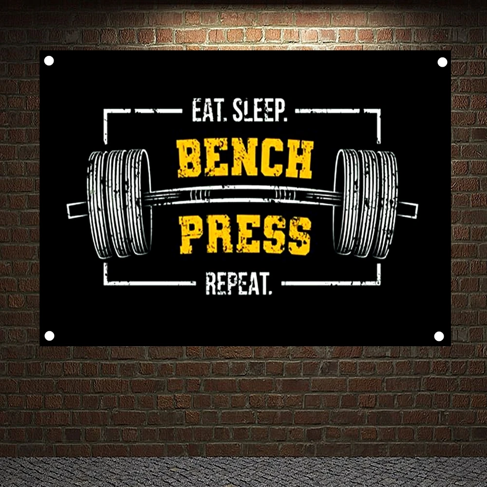 EAT. SLEEP. BENCH PAESS REPEAT. Vintage Exercise Fitness Banners Flags Sports Inspirational Posters Tapestry Gym Wall Decoration
EAT. SLEEP. BENCH PAESS REPEAT. Vintage Exercise Fitness Banners Flags Sports Inspirational Posters Tapestry Gym Wall Decoration