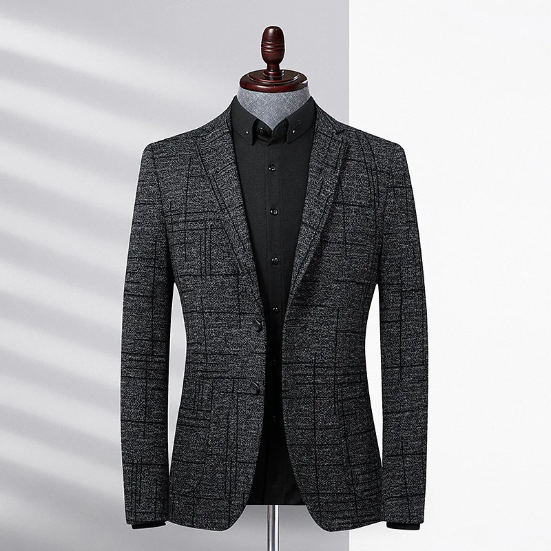 Blazer Male Mens Clothing Coats Slim Fit Business Work Formal Wedding Groom Party Daily Life Office Casual Dress Suits Jackets 
Blazer Male Mens Clothing Coats Slim Fit Business Work Formal Wedding Groom Party Daily Life Office Casual Dress Suits Jackets
