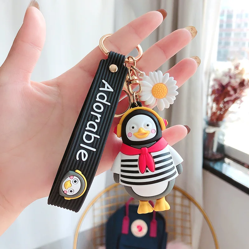 Hot Korean Version Ins Trend Glue Drop Penguin Key Chain Cute Cartoon Girl Car Keychains Bag Pendant Keyring Wholesale
Hot Korean Version Ins Trend Glue Drop Penguin Key Chain Cute Cartoon Girl Car Keychains Bag Pendant Keyring Wholesale