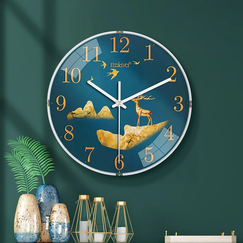Nordic Silent Wall Clock Modern Design Home Plastic Glass Wall Clocks Round Kitchen Horloge Murale Wall Decoration EH60WC
Nordic Silent Wall Clock Modern Design Home Plastic Glass Wall Clocks Round Kitchen Horloge Murale Wall Decoration EH60WC