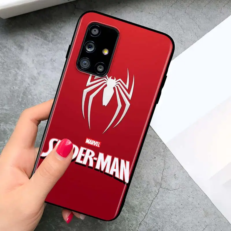 Marvel S-spider man For Samsung A01 A02 A02S A11 A12 A21 A21S A22 A31 A32 A41 A42 A51 A52 A71 A72 A81 A91 UW 5G Black Phone Case
Marvel S-spider man For Samsung A01 A02 A02S A11 A12 A21 A21S A22 A31 A32 A41 A42 A51 A52 A71 A72 A81 A91 UW 5G Black Phone Case