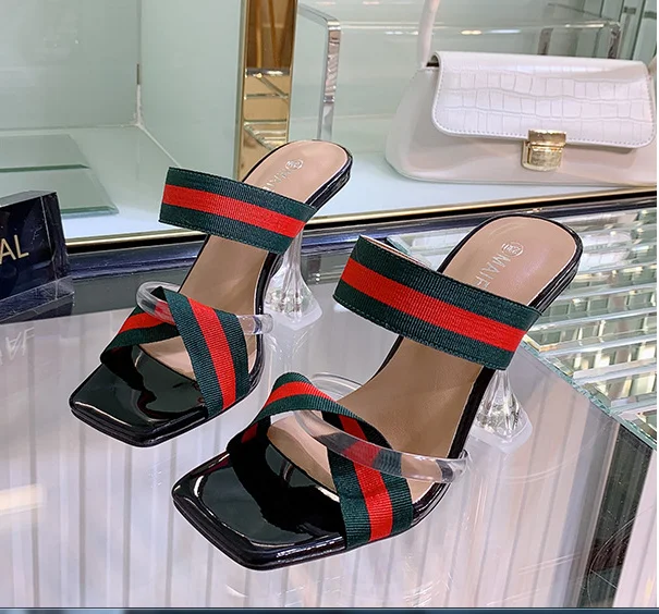 2020 New Arrival Brand Women Sandals Summer High Heels Ribbon Square Toe Slip On Woman Party Shoes Sandalias Mujer Plus Size 44
2020 New Arrival Brand Women Sandals Summer High Heels Ribbon Square Toe Slip On Woman Party Shoes Sandalias Mujer Plus Size 44