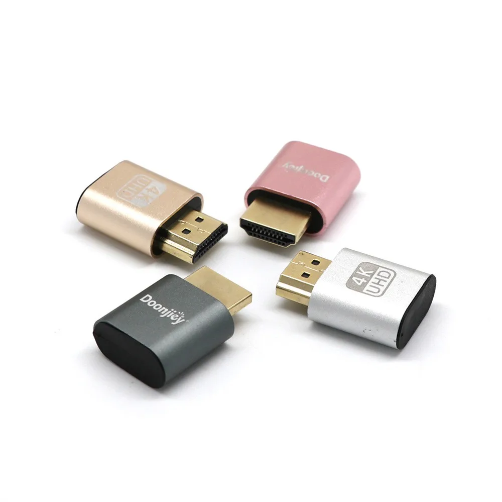 Adapter HDMI-compatible Virtual Display 4K DDC EDID Dummy Plug EDID Display Emulator Adapter Support 1920x1080P For Video #33
Adapter HDMI-compatible Virtual Display 4K DDC EDID Dummy Plug EDID Display Emulator Adapter Support 1920x1080P For Video #33