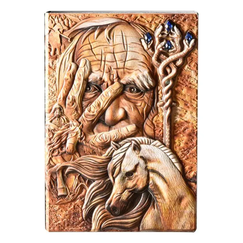 Creative The Magic Embossed A5 Leather Notebook Journal Notepad Travel Diary Planner Book School Office Supplies
Creative The Magic Embossed A5 Leather Notebook Journal Notepad Travel Diary Planner Book School Office Supplies