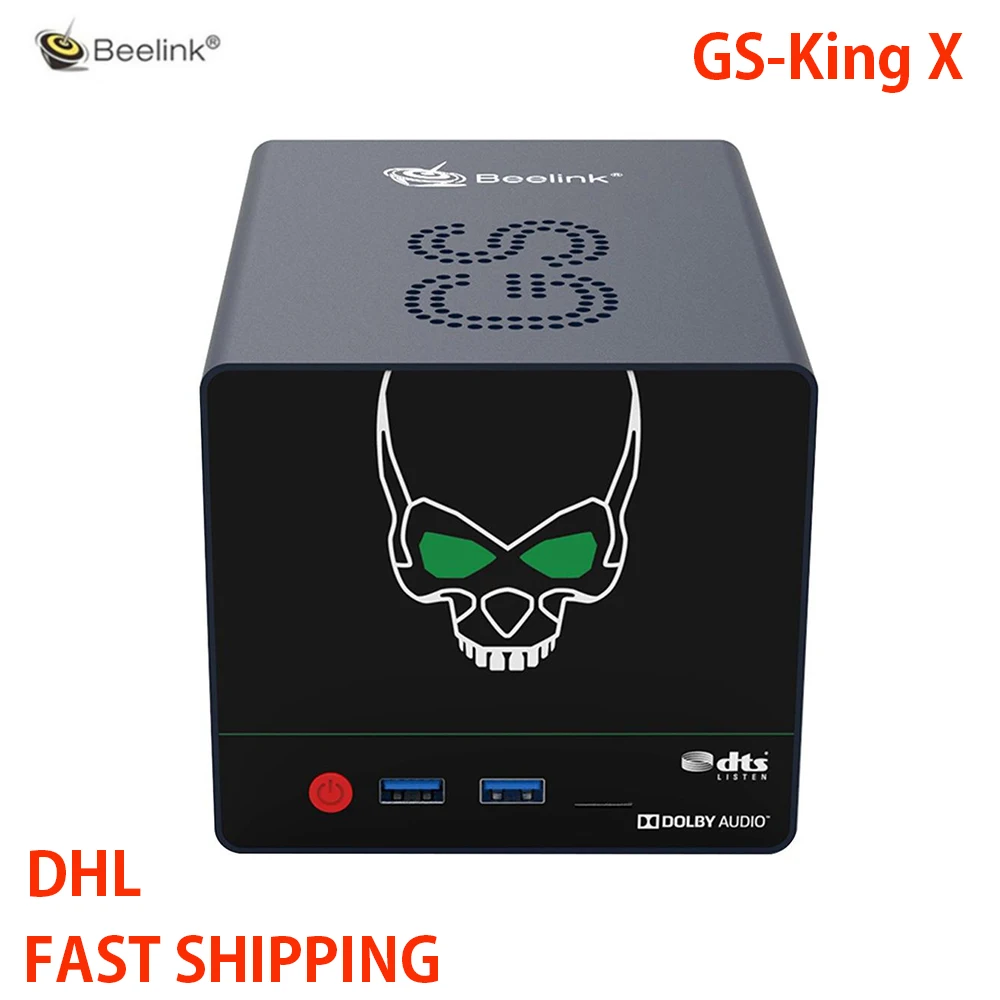 ТВ приставка Beelink GS King X Android 9 0 S922X H с шестигранным ядром 4G DDR4/64G поддержка 2*3 5 дюйма