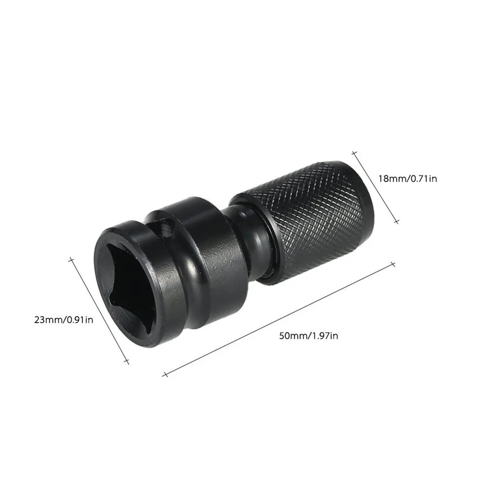 Quick-release 1/2" Square To 1/4" Hex Socket Adapter Converter Chuck Adaptor For Impact And Ratchet Wrenches For Dropshipping
Quick-release 1/2" Square To 1/4" Hex Socket Adapter Converter Chuck Adaptor For Impact And Ratchet Wrenches For Dropshipping