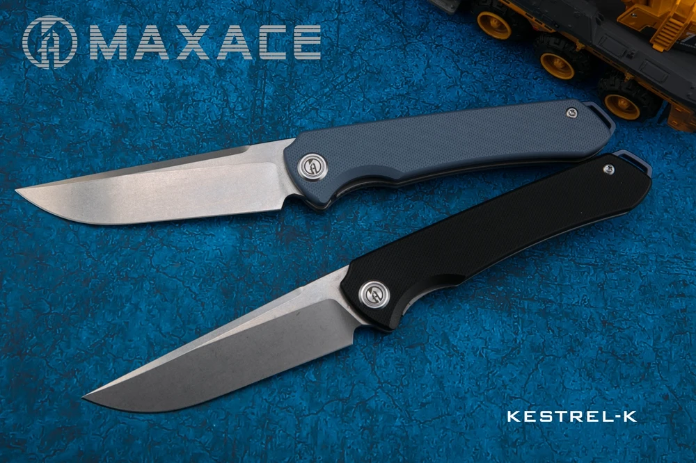Maxaceknives Kestrel 2. 0 K110 Blade G10 Handle Outdoor Camping Tools Hiking Survival Pocket Knife EDC Folding Knives
Maxaceknives Kestrel 2. 0 K110 Blade G10 Handle Outdoor Camping Tools Hiking Survival Pocket Knife EDC Folding Knives