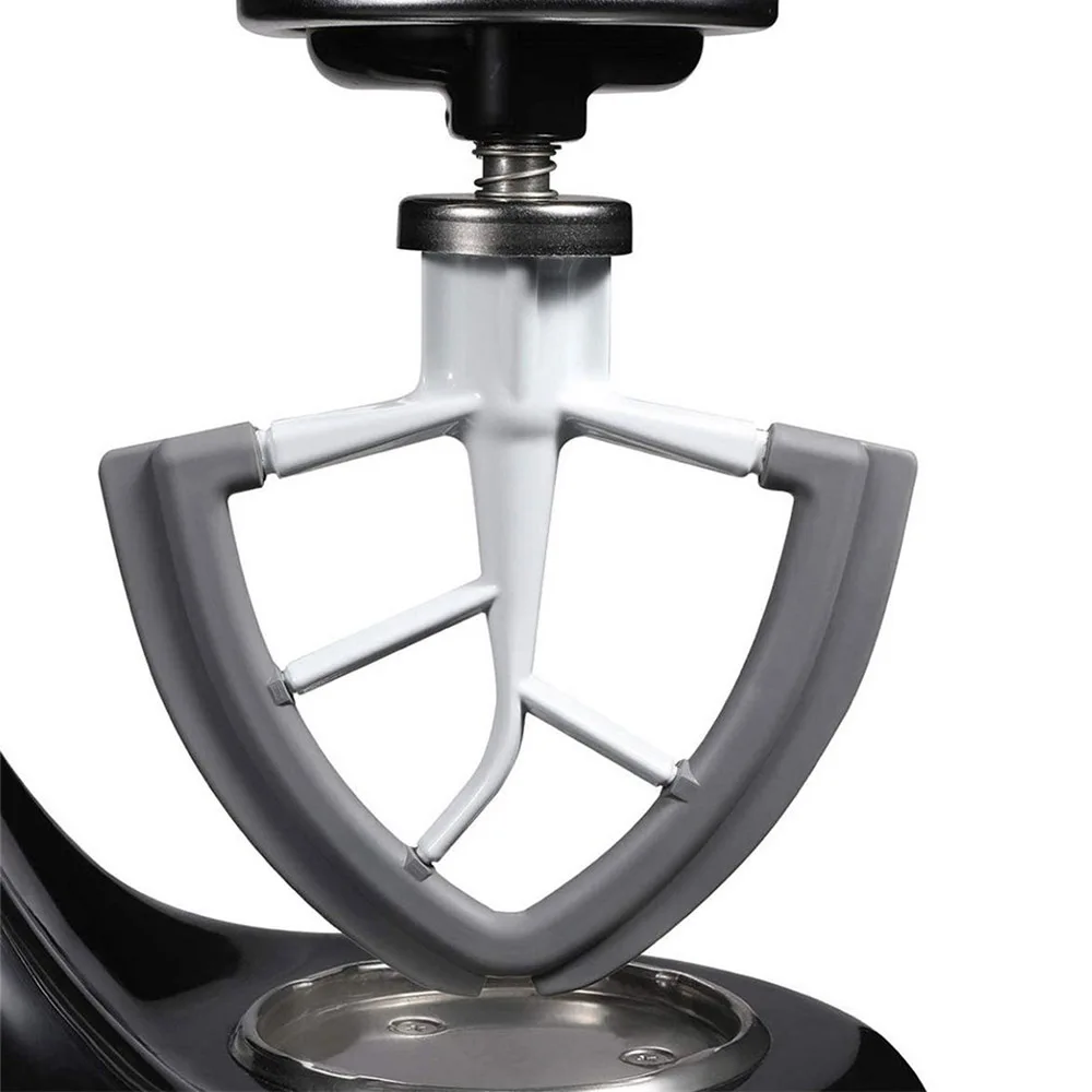 Tilt-Head Flat Beater Silicone Mixer Paddle Home Kitchen Mixing Attachment Replacement for Kitchenaid 4.5-5QT
Tilt-Head Flat Beater Silicone Mixer Paddle Home Kitchen Mixing Attachment Replacement for Kitchenaid 4.5-5QT