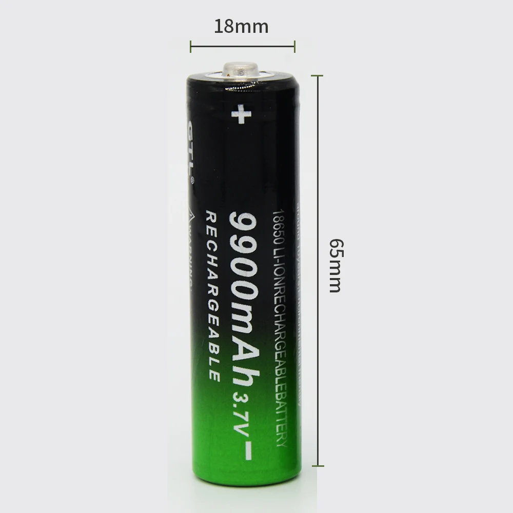 8pcs Battery + 4 Slots New GTF 3.7V 18650 9900mAh Rechargeable Battery 2/4/3.7V 18650 USB Charger for Flashlight Headlamp Toy
8pcs Battery + 4 Slots New GTF 3.7V 18650 9900mAh Rechargeable Battery 2/4/3.7V 18650 USB Charger for Flashlight Headlamp Toy