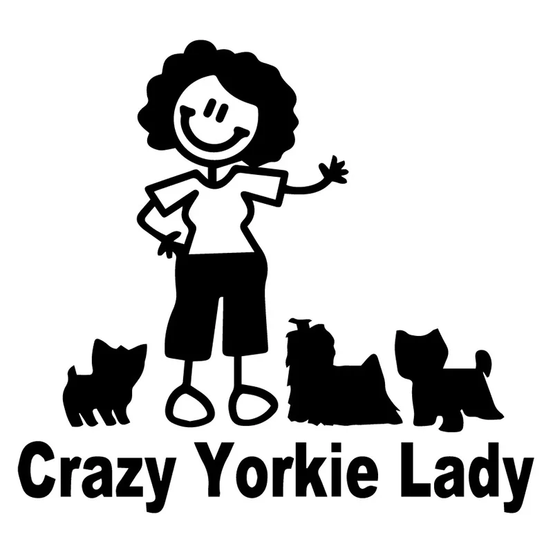 Car Stickers Crazy Mrs. York Cartoon PVC Car Decoration Accessories Decals Creative Waterproof Sunscreen Black/white,17cm*16cm 
Car Stickers Crazy Mrs. York Cartoon PVC Car Decoration Accessories Decals Creative Waterproof Sunscreen Black/white,17cm*16cm