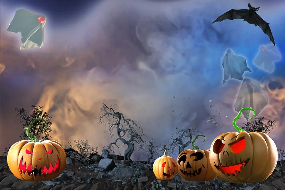 Halloween Night Backdrop Cartoon Sky Bats Pumpkin Ghost Photography Background Cloth Hallowmas Party Photo Studio Props
Halloween Night Backdrop Cartoon Sky Bats Pumpkin Ghost Photography Background Cloth Hallowmas Party Photo Studio Props