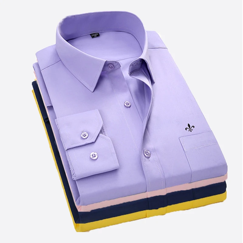Dudalinas Camisa Men Long Sleeved Shirt Slim Fit Design Solid Business Casual Dress Shirt Male Social Brand Men Clothing
Dudalinas Camisa Men Long Sleeved Shirt Slim Fit Design Solid Business Casual Dress Shirt Male Social Brand Men Clothing